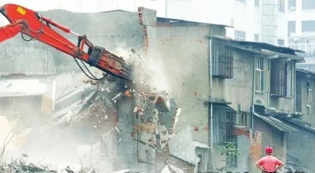 沙田镇房屋拆除